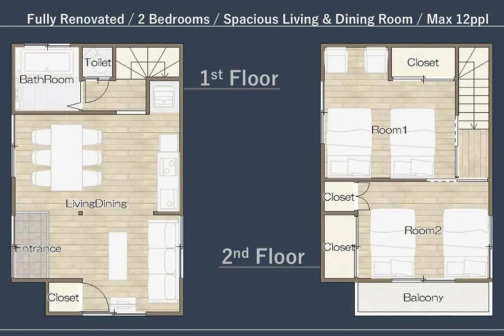 Tomarie Horikiri Residential Suite Токио